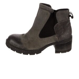 Born Women's Charcoal Ankle Booties